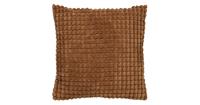 Dutch Decor ROME - Kussenhoes uni Tobacco Brown 45x45 cm - 