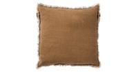 Dutch Decor BURTO - Kussenhoes van katoen Tobacco brown 45x45 cm - 