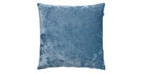 Dutch Decor SKY - Kussenhoes velvet Provincial Blue 45x45 cm - 