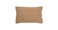 Dutch Decor DANA - Kussenhoes van katoen Tobacco Brown 40x60 cm - 