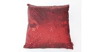 Plant&More-Set van 2 Sierkussens-45x45cm-Rood-Pailet