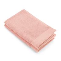 Gastendoek  Soft Katoen II (30x50) Roze set van 2 stuks