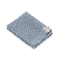 Washand  Soft Katoen II (16x21) Blauw - Set van 2 stuks