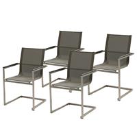 Garden Pleasure home24 Freischwinger Sienna I (4er-Set)