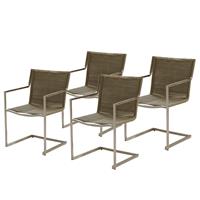 Garden Pleasure home24 Freischwinger Sienna II (4er-Set)
