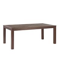 Beliani Tuintafel eucalyptushout lichtbruin 180 x 100 cm TUSCANIA