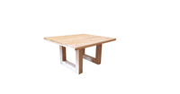 Wood4you vierkante tafel Douglashout 180Lx78Hx180D cm
