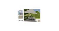 ProGarden Sonnensegel 3,6x3,6x3,6 m Sandfarben Dreieckig Braun