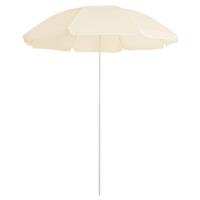 Vidaxl Parasol Met Stalen Paal 180 Cm Zandkleurig