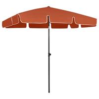 vidaxl Strandschirm Terracotta-Rot 200x125 cm