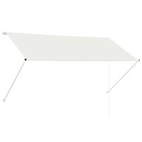 Vidaxl Luifel Uittrekbaar 250x150 Cm Crème