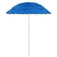 Vidaxl Strandparasol 180 Cm Blauw