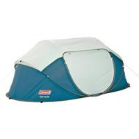 Tent 2 People Coleman Galiano 2 Blauw - Waterdicht 2000 Mm - 1 Slaapkamer - Ultracompact En Licht - Anti-uv Canvas