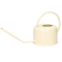 Retro Metalen Gieter / Plantengieter Voor Binnen 1100 Ml - Creme Wit - Rvs - Plantengieters / Gieters