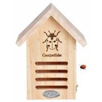 Vurenhouten Lieveheersbeestjeshotel 23 Cm - Hotel/huisje Voor Insecten - Lieveheersbeestjeshuis/wespenhotel