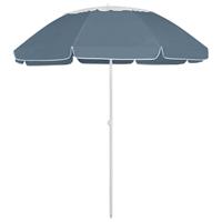 Vidaxl Strandparasol 300 Cm Blauw