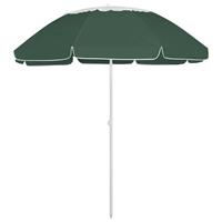 Vidaxl Strandparasol 300 Cm Groen