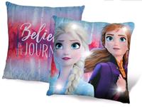 Disney Frozen Frozen sierkussen met LED verlichting 40X40 cm