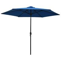 Vidaxl Tuinparasol Met Metalen Paal 300 Cm Blauw