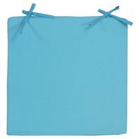 Stoelkussens Voor Binnen- En Buitenstoelen In De Kleur Lichtblauw 40 X 40 Cm - Tuinstoelen Kussens