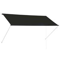 vidaxl Einziehbare Markise 250x150cm Anthrazit