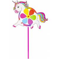 LG Imports Windrad Einhorn, 35cm, knallbuntes Fabelwesen, 1 Stk