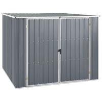 VidaXL Tuinschuur 195x198x159 cm gegalvaniseerd staal grijs 8719883811048