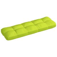 vidaxl Gartensofa-Kissen 120x40x12cm Stoff Hellgrün