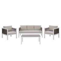 Beliani Borello Loungeset Aluminium 70 X 159 Cm