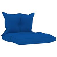 vidaxl Palettensofa-Auflagen 2 Stk. Königsblau Stoff