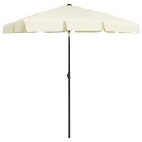 Vidaxl Strandparasol 180x120 Cm Zandgeel