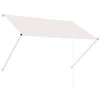 vidaxl Einziehbare Markise 200x150cm Creme