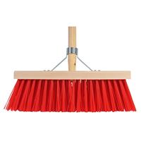 Talen Tools - Bezem - Rood - 41 Cm - Steel 160 Cm