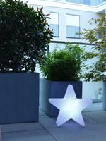 Moree Star LED Wandlamp Voor Buiten - L40 X B41 Cm - Wit