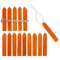 Nature 45x Fruitbomen/planten Etiketten 10 Cm - Moestuin Labels - Tuin Artikelen