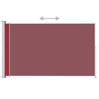 vidaXL Tuinscherm uittrekbaar 180x300 cm rood