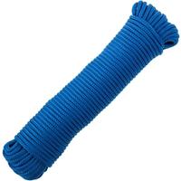 Mehrfädrigem PP geflochtenes Seil 10 m x 6 mm blau