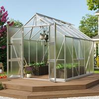 Vitavia Broeikas Olymp Maat 8300 Geanodiseerd Aluminium Polycarbonaat Beglazing (hkp) 4mm