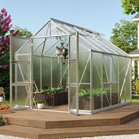 Vitavia Broeikas Olymp Maat 8300 Geanodiseerd Aluminium Polycarbonaat Beglazing (hkp) 6mm