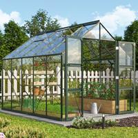 Vitavia Gewächshaus 'Domus 8300' smaragd 8,3 m² 3 mm ESG - 