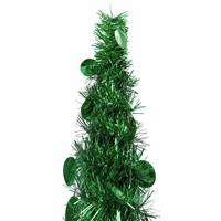 VIDAXL Künstlicher Pop-Up-Weihnachtsbaum Grün 120 cm PET