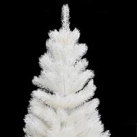 VIDAXL Künstlicher Weihnachtsbaum Naturgetreue Nadeln Weiß 65 cm