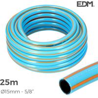 EDM Professioneller Gartenschlauch innen ø 15mm außen ø 20mm (5/8 ') - Rolle 25m