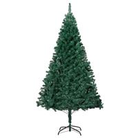 vidaXL - Kunstkerstboom - met - dikke - takken - 210 - cm - PVC - groen