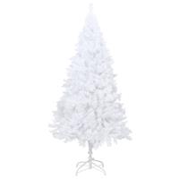 VIDAXL Künstlicher Weihnachtsbaum mit Dicken Zweigen Weiß 150 cm PVC