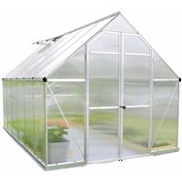 Praxis Palram serre Essence zilver 367x244x229cm 8,9m²