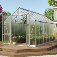 Vitavia Broeikas Olymp Maat 11500 Geanodiseerd Aluminium Polycarbonaat Beglazing (hkp) 6mm