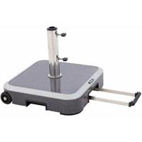 Doppler Expert Trolley Sockel, grau, 56 x 56 x 12 cm, 50 kg