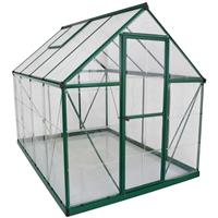 Praxis Palram serre Hybrid groen 4,6m² 185x247x208cm