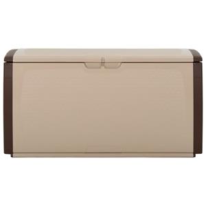 VIDAXL Aufbewahrungsbox Beige und Braun 122x56x63 cm